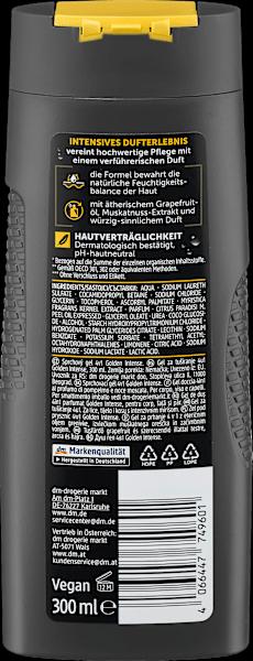 Actual product image dm Balea MEN Shower Gel Golden Intense