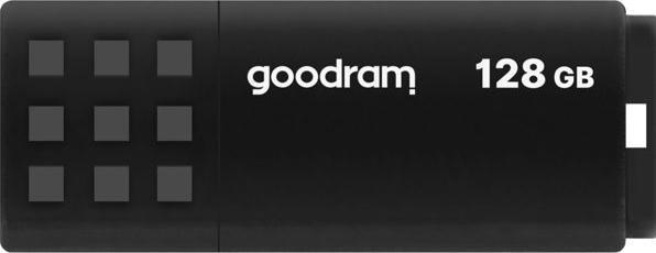Goodram UME3 UME3-1280K0R11 Pendrive (128 GB, USB 3.0, schwarz) (128 GB, USB-A, USB 3.1)