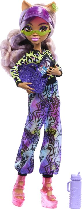 Actual product image Monster High Scare-adise Island Clawdeen Wolf Doll