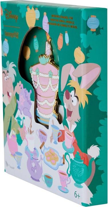 Actual product image Loungefly Disney by pin badges Unbirthday Cake 3" Limited Edition 8 cm