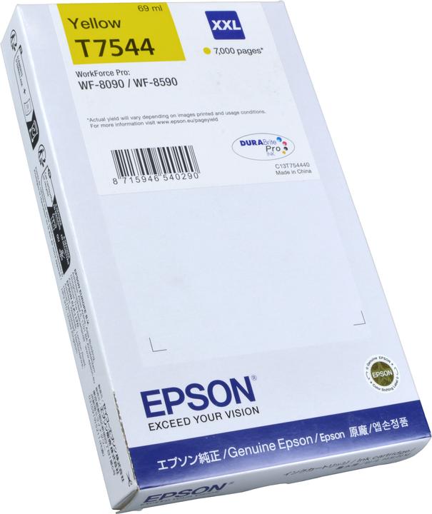 Actual product image Epson T7544 (Y)