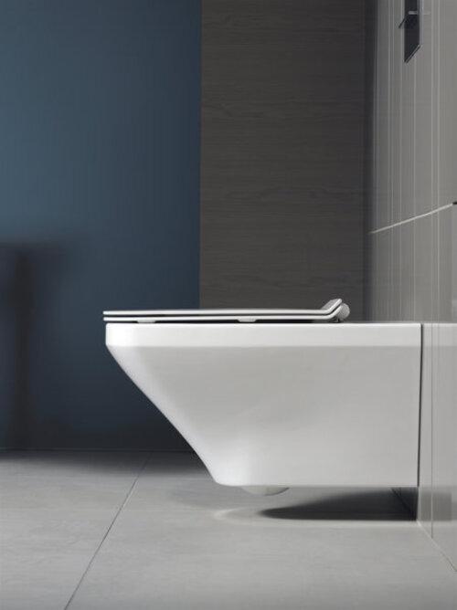 Produktbild Duravit splrandloses Wand-WC-Set Durastyle Rimless wei mit SoftClose WC-Sitz und Verdeckter Befes