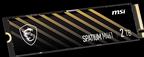 Productafbeelding MSI SSD 2TB M.2 Gen4 Spatium M461 PCIe 4.0 5000/4200 QLC (2000 GB, M.2 2280)