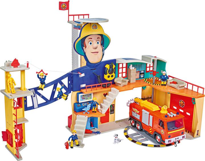 Actual product image Simba Sam Mega Fire Station XXL