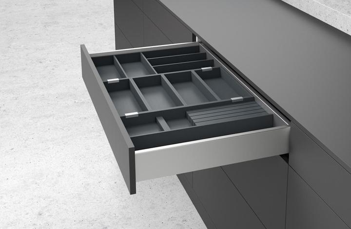 Actual product image Hettich OrgaTray 270 longitudinal levelling, 1200 x 100 mm