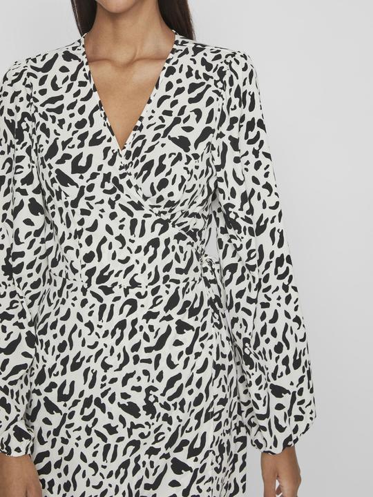 Actual product image Vila Long-sleeved midi wrap dress (36)