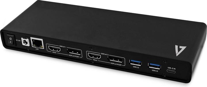Image du produit V7 UCDDS-1E (USB-C, USB-A, 4 Ports)