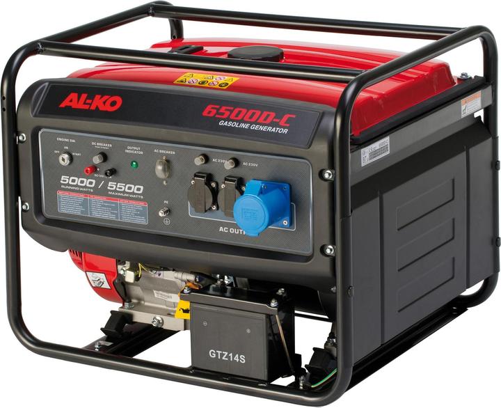 Produktbild AL-KO Benzin-Stromerzeuger 6500C (5000 W, 25 l)