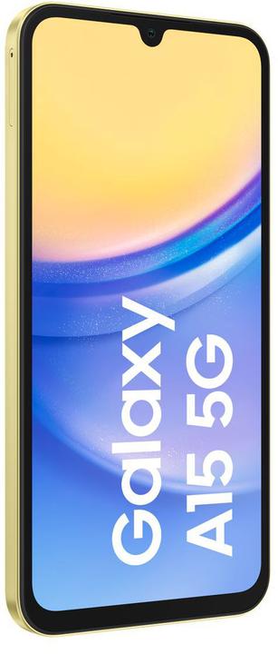 Actual product image Samsung Galaxy A15 5G (128 GB, Yellow, 6.50", Dual SIM, 50 Mpx, 5G)