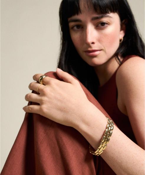 Image du produit Fossil Bracelet Arden (16.50 cm, Acier inoxydable)