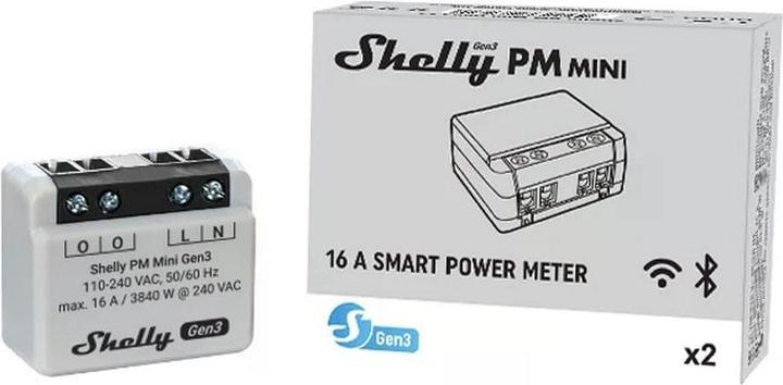 Image du produit Shelly PM Mini Gen3 x2