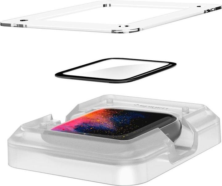 Actual product image Spigen ProFlex EZ FIT Apple Watch 4/5/6 /SE 40mm AFL01219 Szkło Hybrydowe