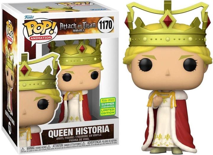 Immagine prodotto Funko Pop! Attack on Titan Queen Historia (1158) EXM SDCC 22