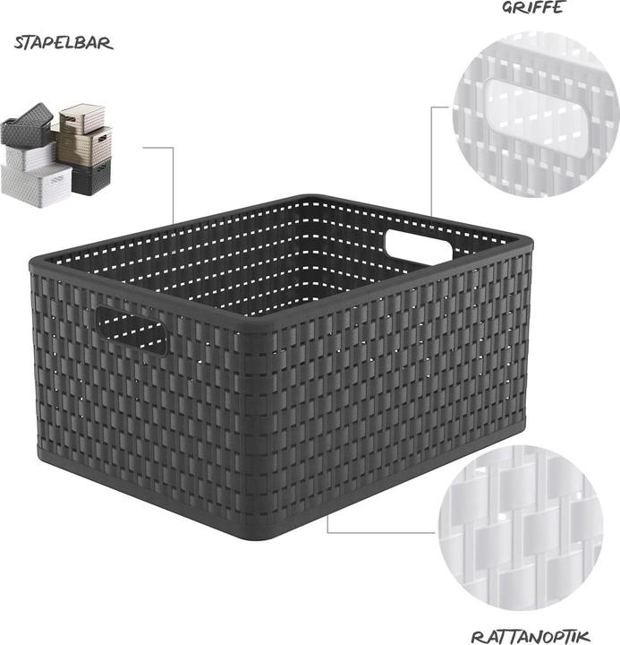 Image du produit Rotho Pays (1 x, 33 x 43 x 22 cm)