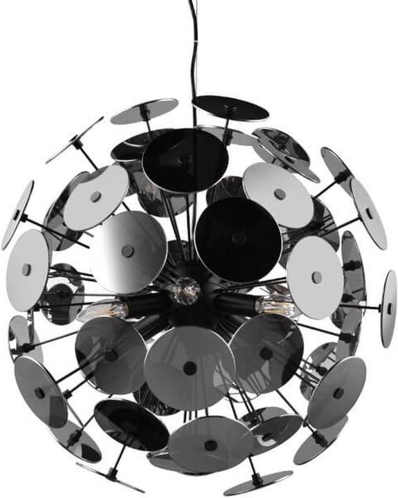 Actual product image Trio Discalgo - Hanging lamp - Black Mat - excl. 6x E14 4W