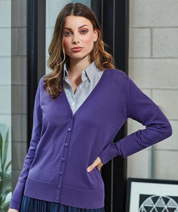 Image du produit Premier Gilet en tricot avec patte de boutonnage (48 D)