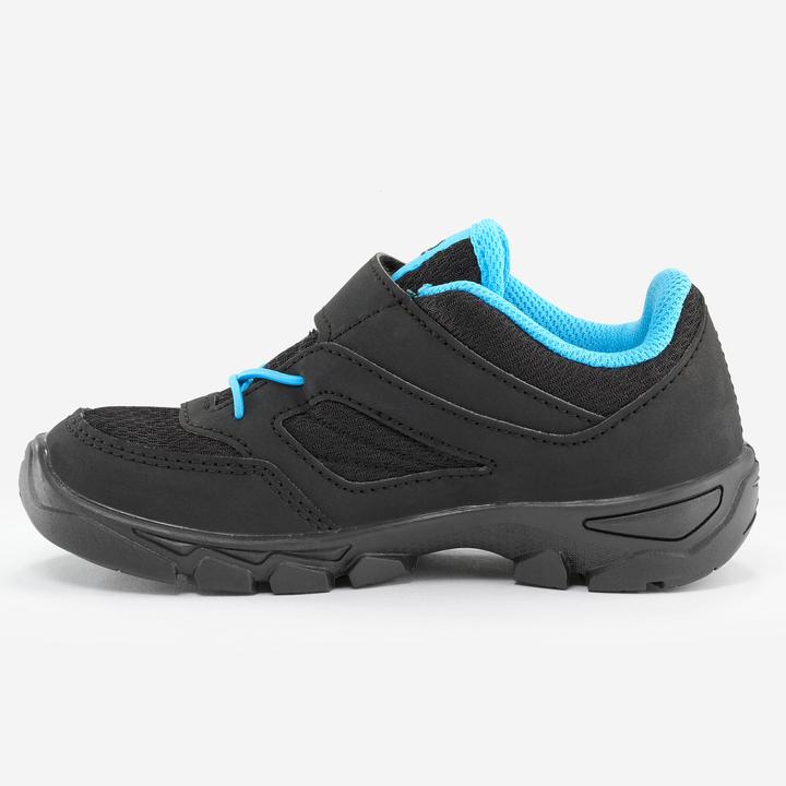 Immagine prodotto Quechua Scarpe da trekking per bambini taglia 24-34 con chiusura a velcro - NH100 nero (27)