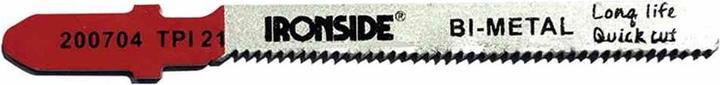 Immagine prodotto Ironside Lame per seghetto alternativo HCS per metallo, 5 pezzi
