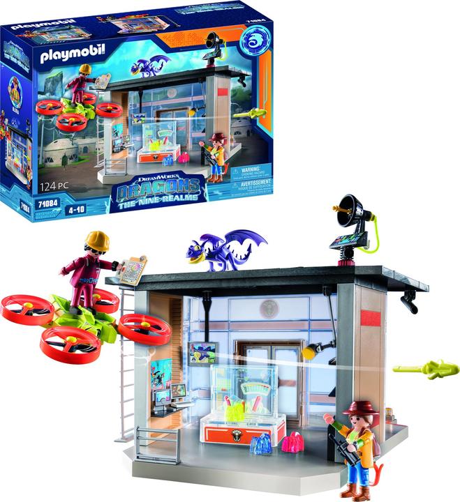 Productafbeelding Playmobil 71084 Draken: De Negen Rijken - Icarls Lab (71084, Playmobil Draken)