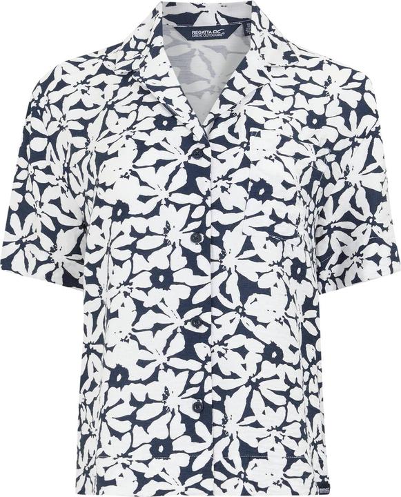 Navy blue/white