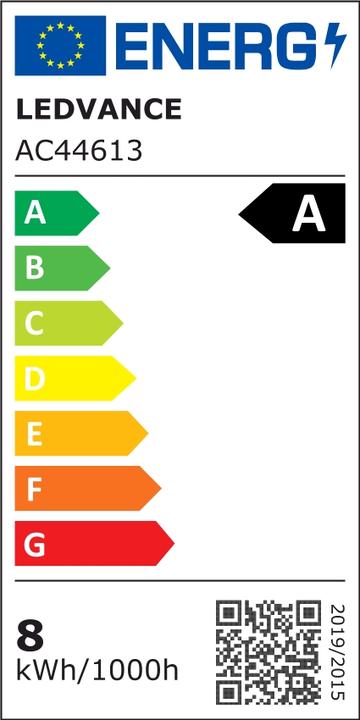 Energy Label Ledvance LED lamp (E27, 7.20 W, 1521 lm, 1 x, A)