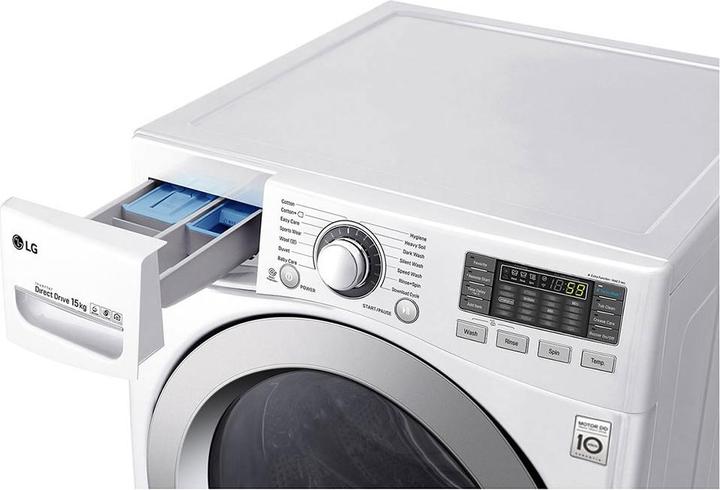 Produktbild LG F1P1CN4WC AIDD Intelligente Waschmaschine 15kg TurboWash 1100rpm Frontlader Klasse E (15 kg, Links)