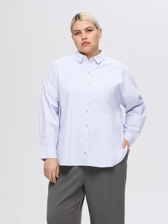 Produktbild Selected Femme Oversized Baumwoll Hemd (42)