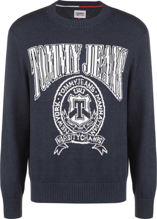 Produktbild Tommy Hilfiger Tommy Jeans Relaxed Varsity Jacquard Knit Sweater - 88647 (S)