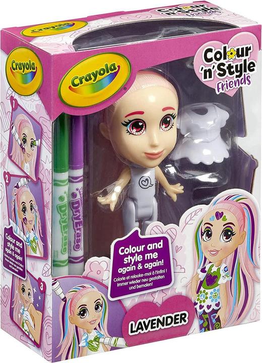 Immagine prodotto Crayola Bambole di colore e stile ass