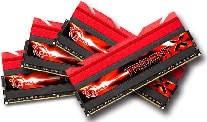 Actual product image G.Skill TridentX (4 x 8GB, 2400 MHz, DDR3-RAM, DIMM)