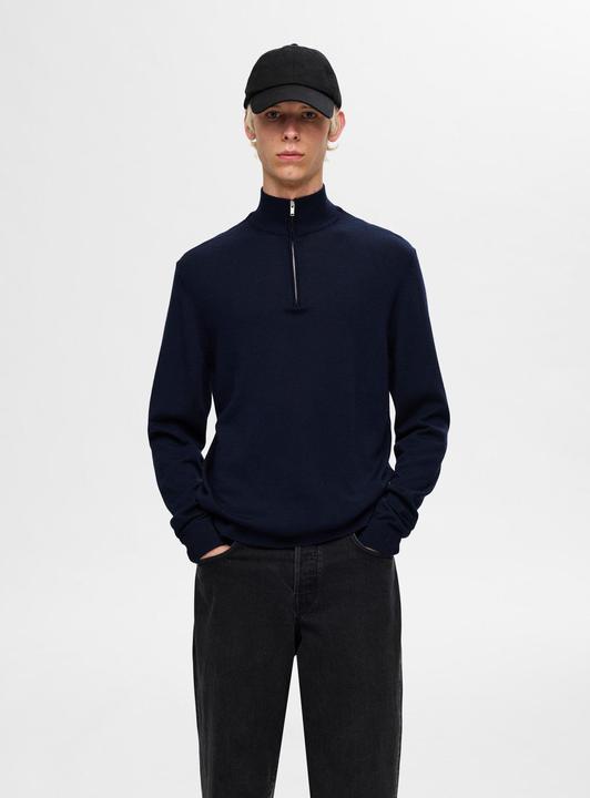 Immagine prodotto Selected Homme Slhtray Ls Knit Merino Half Zip Noos (XXL)