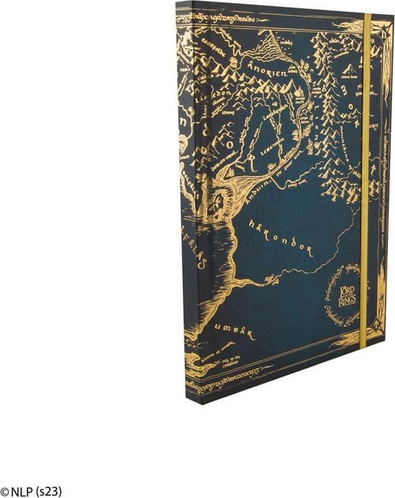 Produktbild Cinereplicas Herr der Ringe Notizbuch Map of Middle Earth