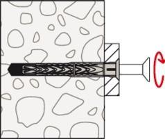 Actual product image Fischer Dowel set (50 pcs.)