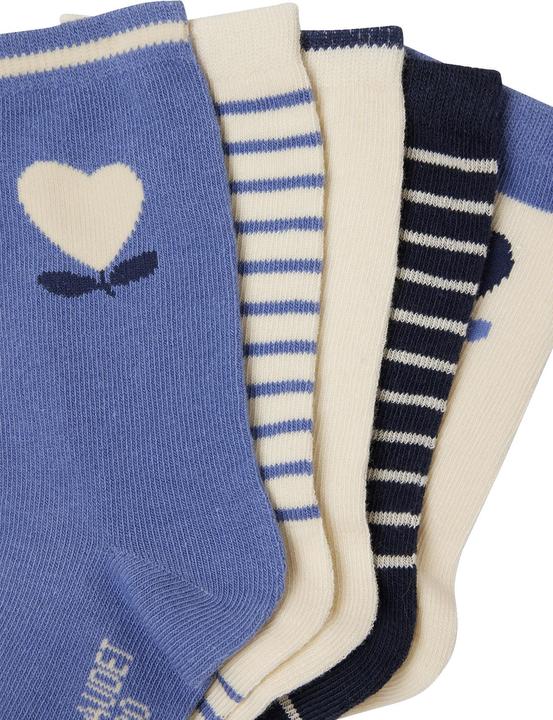 Produktbild Vertbaudet 5er-Pack Mädchen Socken, Herzen (5er Pack, 27, 30)