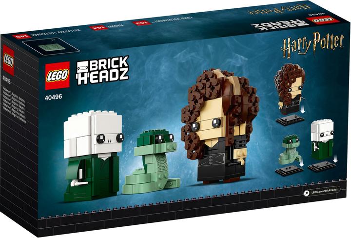 Actual product image LEGO BrickHeadz Nagini & Bellatrix 40496 (40496, LEGO Brickheadz)