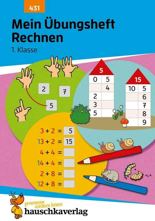 Actual product image Mein Übungsheft Rechnen - 1. Klasse, A5-Heft (German, Tina Harder, Masha Greune, 2021)