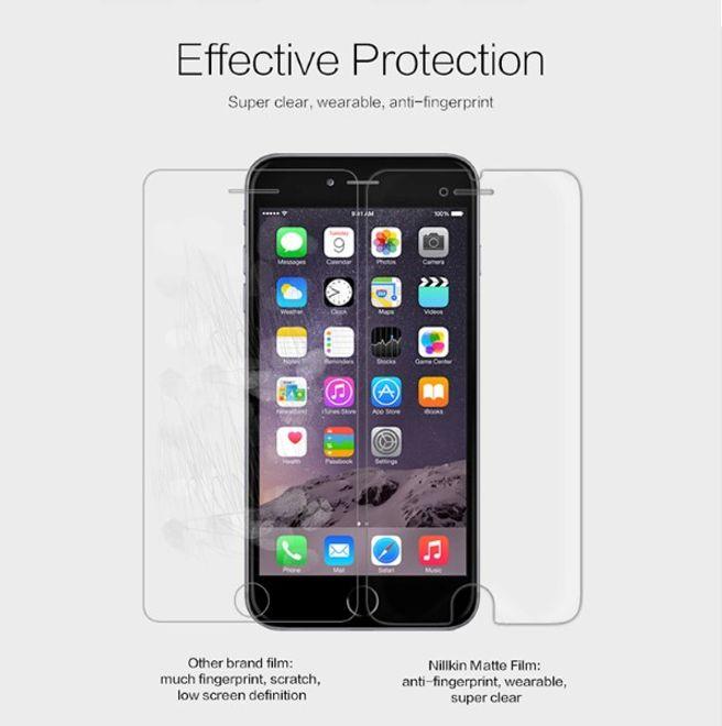 Actual product image Nillkin Super Clear (1 Piece, Apple iPhone 6s Plus, Apple iPhone 6 Plus)