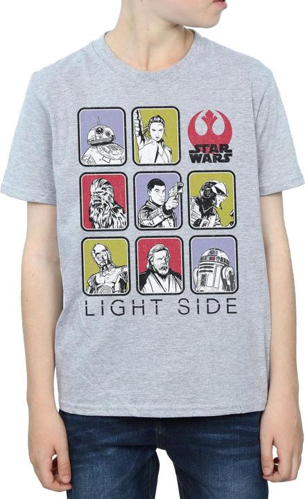Actual product image Star Wars Boys The Last Jedi Multi Character T-Shirt (128)