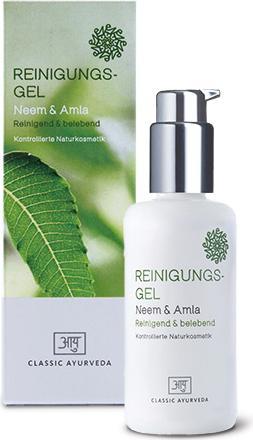 Produktbild Classic Ayurveda Reinigungsgel Neem & Amla (Reinigungstücher, 100 ml)