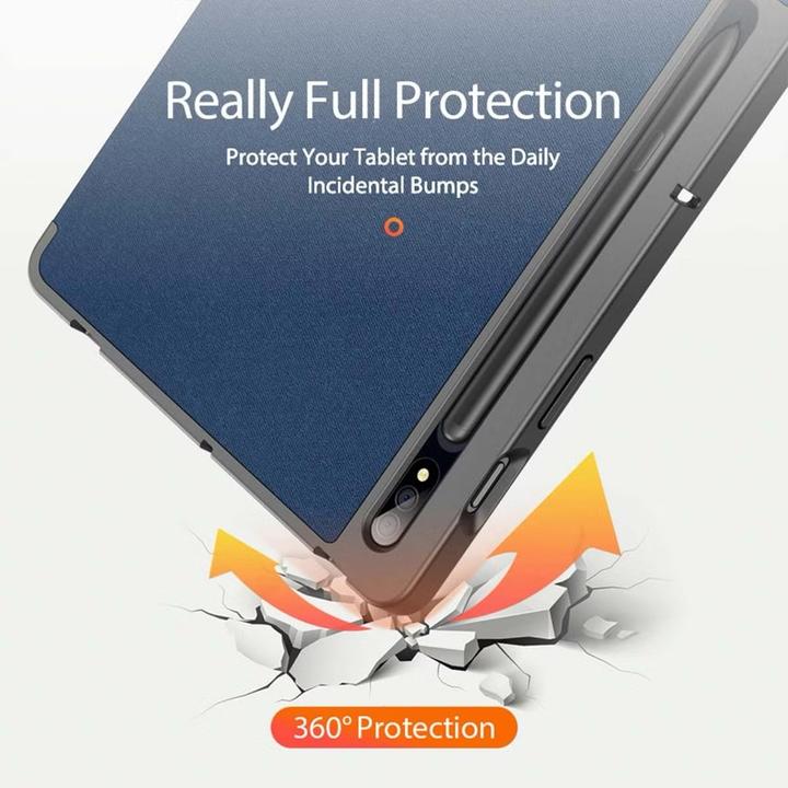 Produktbild Dux Ducis Domo Tablet Cover with Multi-Angle Stand and Smart Sleep for Samsung Galaxy Tab S7 (Galaxy Tab S7, Galaxy Tab S8)