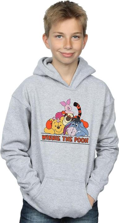 Immagine prodotto Disney Winnie The Pooh Group Felpa con Cappuccio Ragazzi (128)