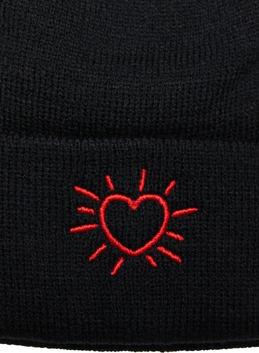 Produktbild Mister Tee MisterTee Glowing Heart Beanie - 179223 (One Size)