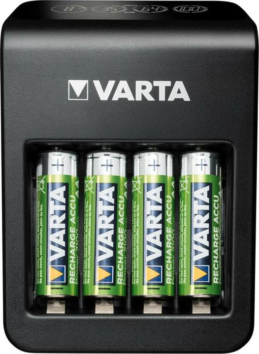 Produktbild Varta Ladegerät LCD Plug Charger+ inkl. 4xAA (1 Stk., AAA)