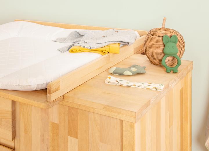 Produktbild Pinolino Kinderzimmer-Set „Enno” extrabreit gross, 3-tlg. (Babybett, Wickelkommode, Kinderkleiderschrank)