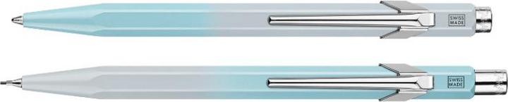 Immagine prodotto Caran d'Ache 849 Set Blue Lagoon Sonderedition (Blu polare, Grigio gelo, 2 x)