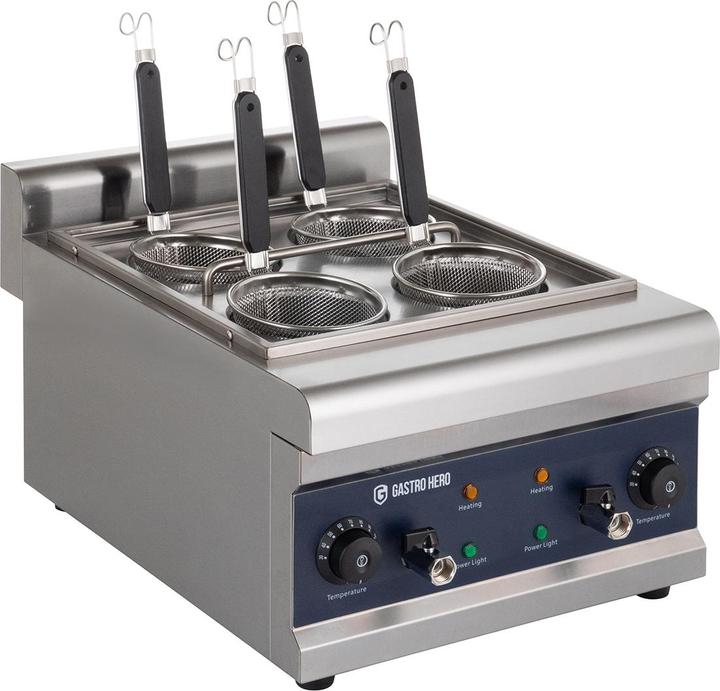 Produktbild Gastro Hero Elektrischer Nudelkocher - Siebe -,l