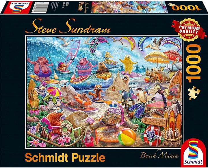 Image du produit Schmidt Spiele Beach Mania (1000 pièces)