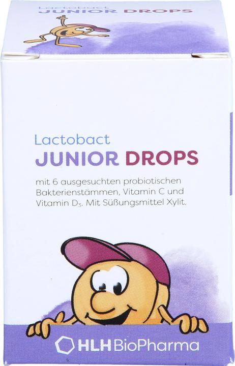 Immagine prodotto Lactobact JUNIOR + Gocce (60 Pezzo/i, Caramella, 56 g)