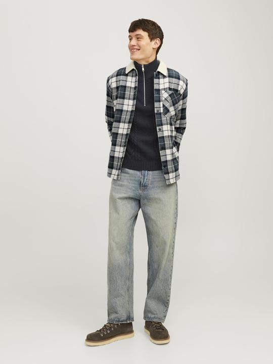 Produktbild Jack & Jones Locker geschnitten Overshirt Overshirt (L)