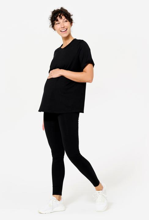 Immagine prodotto Domyos Women's Yoga Maternity T-Shirt - Black (XXL)
